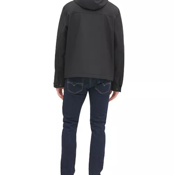 TOMMY HILFIGER MEN'S SOFTSHELL HOODED BOMB… - Picture 5 of 5